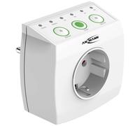 ANSMANN Prise à économie d'énergie ANSMANN AES1.3 - Prise programmable pour réduire la consommation de Courant en Veille, Puissance maximale 3680W-16A, Utilisation Simple