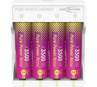 Ansmann Pure Power Set 4× Mignon AA Akkus und Lademodul Pile rechargeable LR6 (AA) Li-Ion 3250 mAh 1.5 V 1 pc(s)