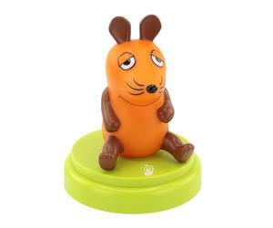 ANSMANN Veilleuse LED "Souris" - Veilleuse bébé à la lumière douce avec capteur tactile et minuterie - Mini lampe de chevet pour aider les petits bouts de choux à s'endormir