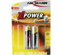 Ansmann Piles X-Power LR6 (AA) 1,5 V super alcalines – 2 pièces