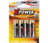 Ansmann Pile Mignon X-POWER – Alcaline 1,5 V – 4 x AA