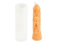 anso 1 moule à bougie 3D en forme d'abeille en silicone nid d'abeille, moule à savon, cire, bougie, ruche, reine des abeilles