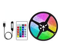 anso Bande LED 30,5 m 15,2 m pour chambre à coucher, TV, PC, rétroéclairage 5050 RGB Bluetooth APP USB (1 m set USB)