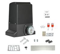 Ansobea Motorisation pour Portail 370W moteur portail coulissant max. 800 kg Ouvre-Porte Automatique avec 2 Télécommandes Pour garages, Portes-fenêtres