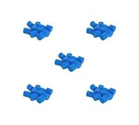 ANT Farm Lot de 5 bouchons en éponge pour tube à essai 15 mm Bleu