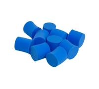 ANT Lot de 10 tubes à essai agricoles en éponge pour bouchon d'eau, tube d'alimentation en eau, diamètre 15 mm, bleu
