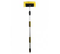 ANTARION Balai De Lavage Téléscopique 190cm Brosse 180° Nettoyage Camping Car caravane