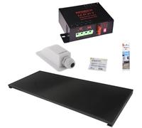 ANTARION KIT Panneau Solaire ALL BLACK 150W + Régulateur MPPT + Câble