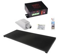 ANTARION KIT Panneau Solaire ALL BLACK 150W + Régulateur MPPT + Câble