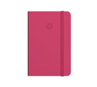 Antartik Cahier avec gomme notes couverture rigide A4 feuilles quadrillées bordeaux 100 feuilles 80 g FSC