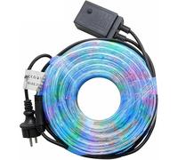 AntDau71® Tube lumineux LED multicolore 20 mètres pour extérieur RVB | Lumières de Noël décoratives flexibles étanches IP65 | Idéal pour jardin, terrasse, fête, maison - CW355