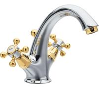 Sapho Reitano Rubinetteria Antea - Mitigeur de lavabo Antea, avec bonde, chrome/doré 3272