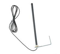 Antenne 868 MHz à gain élevé pour Garador Hormann pour marantec SOMMER Porte de garage Amplificateur de signal à distance Gain 3dBi Câble RG174 Support mural externe ABS Stable Météo britannique
