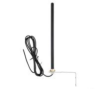 Antenne récepteur longue portée pour ouvre-porte intelligent GTO | Fréquence de 433,92 MHz | Force du signal améliorée jusqu'à 250 mètres | Construction ABS et métal résistant aux intempéries