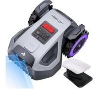 ANTHBOT M9 900 Robot Tondeuse sans Câble avec Abri Inclus PRO, GPS RTK, Caméra IA, Grand Jardin 900m², Pente 45%, 3 Mois NRTK