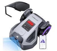ANTHBOT M9 900 Robot tondeuse sans câble périphérique, GPS RTK et caméra IA HDR Dual Vision, jusqu’à 1 200 m², avec abri transparent