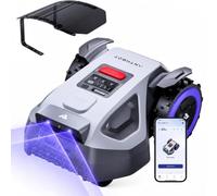 ANTHBOT Tondeuse Robot M5, NetRTK + 4G, Double RTK, évitement d'obstacles par IA, cartographie Automatique, Gestion Intelligente, 500 à 700 mètres carrés, Pente maximale de 45%.