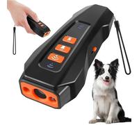 Anti Aboiement Chien Ultrason - 1200mAh - Réglage à 3 vitesses - contrôle 10 mètres - Avec Lampe de Poche Stroboscopique