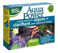 BSI - Aqua Power - Double Action - Anti-Algues - Clarifiant - Liquide - Pour Bassins Et Etangs - 400 g, 19.3 cm