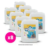 Anti Algues Super Waterblue - 8 x 5 L