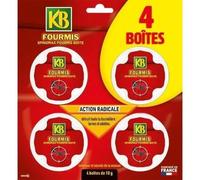 Anti-fourmis - KB - KFOUB4N - Boîte 4 x 10 g - Répulsif fourmis