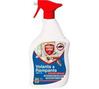 Protect Expert Anti Insectes Volants & Rampants - 1L - Prêt A L’Emploi - Moustiques - Mites Alimentaires - Fourmis - Puces - Action Immédiate - Intérieur & Extérieur De La Maison BARPAL1