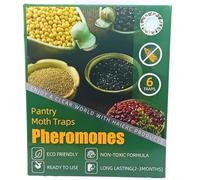Anti Mites Alimentaires - Piege Mites Alimentaires pour Lieu de Stockage - Lot de 6 - Anti Mites Textiles - Anti moucheron - Attraction Efficace et Longue Durée