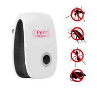 Anti nuisible,Dispositif répulsif de cafards à ultrasons, souris, insectes, Rats, araignées, tueur de moustiques - white[A2436]