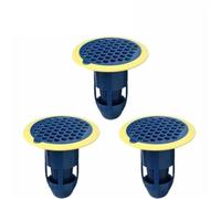 Anti-Odeur pour Drain de Sol de Douche Crépine de vidange en Silicone 1 à 10 pièces, Filtre Anti-Odeur(Blue-3PCS)