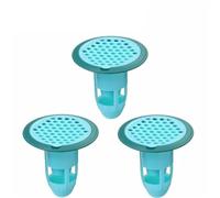 Anti-Odeur pour Drain de Sol de Douche Crépine de vidange en Silicone 1 à 10 pièces, Filtre Anti-Odeur(Green-3PCS)