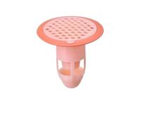 Anti-Odeur pour Drain de Sol de Douche Crépine de vidange en Silicone 1 à 10 pièces, Filtre Anti-Odeur(Pink-1PC)