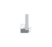 Anti pince-doigts - 2 joints larges - 3 pièces - Euro Plus gris ELLEN