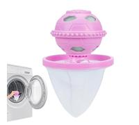 Anti-Poils Pour Lave-Linge Filtre Intégré Flottant En Forme De Boule Éponge | Attrape-Poils Chien pour Lave-Linge Pour Dortoir Camping-Car Bateau Salon De Toilettage Maison Hôtel