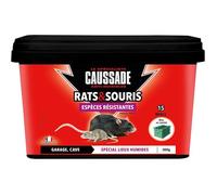 Anti-Rats & Souris - 15 Blocs Appâts - 300g Efficacité Radicale - Lieux Très Humides - Prêt à l'Emploi - Une Ingestion Suffit -