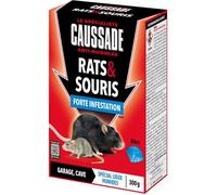 Anti-Rats & Souris - 30 Blocs Appâts - 300G Efficacité Radicale-Lieux Très Humides-Prêt À L'Emploi-Une Ingestion Suffit-Carsbl300N