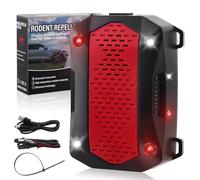 Anti Rongeur Voiture Anti Martre Voiture, Répulsif Ultrasons à Flash LED, 3 Modes d'alimentation, Protection Mobile Intérieur & Extérieur