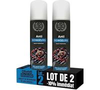 Anti-Rongeurs Voiture SNQR Lot de 2 x 300 mL - Répulsif Rats, Souris, Fouines et Martres - Protège Câbles, Durites et Gaines du Compartiment Moteur - Pack Duo Action Immédiate