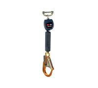 antichute 3M DBI-SALA Nano-Lok, longueur : 2 m, boîtier en plastique, mousqueton de sangle Trilock sur le boîtier, crochet d'échafaudage renforcé en aluminium sur la sangle ouverture 57 mm, poids de l