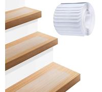 SUNOYA Antiderapant Escalier, 15 Pièces Transparent Tapis Antidérapant,Tapis Escalier Antidérapan Autocollant Protection Marche Escalier Intérieur et Extérieur Sécurité Maison, 15 X 81 cm