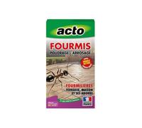 Insecticide spécial fourmis - ACTO - Poudre double action - 400 g - Effet persistant