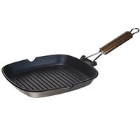 ANTIKARS Home Ustensiles de cuisine et de préparation Delizia avec manche de poêle antiadhésif 26 x 26, aluminium moulé sous pression, noir, 26 cm