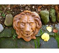 Antikas - Bec verseur tête de lion gargouille lion pour fontaine murale, accessoires