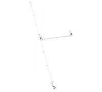 Antipanique Isy Bar EN1125 2 points haut et bas barre de 1200 mm - blanc JPM