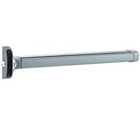 Antipanique Push bar 1900 1 point 850 mm gris coupe feu VACHETTE 16565000