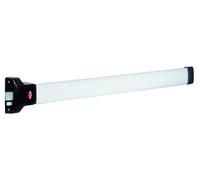 Antipanique PUSHBAR 90+ L1150 1PTS noir/argent - JPM - PJ1100-01-0A