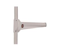Verrou anti-panique Push Bar 90+ 2 points H et B Vert 845 mm Argent