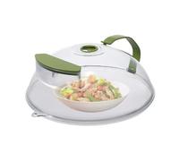 Antispruzzo pour couvercle micro-ondes - Gadgets de cuisine avec réservoir d'eau intégré | Couverture alimentaire à couper le souffle, panier à laver multifonction, couvercle moyen ventilé moyen résis