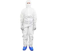 Antistat 600-5009E Opérations antistatiques à usage unique Taille du vêtement: XL blanc