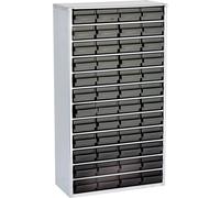 ESD raaco 1248-01 ESD steel box (L x W x H) 306 x 150 x 552 mm No. of compartments: 48 incl. PG cable Content 1 pc(s)