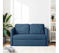 Antitaches Canapé-lit Scandinave - LEMONTREE - pour salon - Sofa réversible - 2 en 1 bleu 112x174x55cm tissu 9739279666